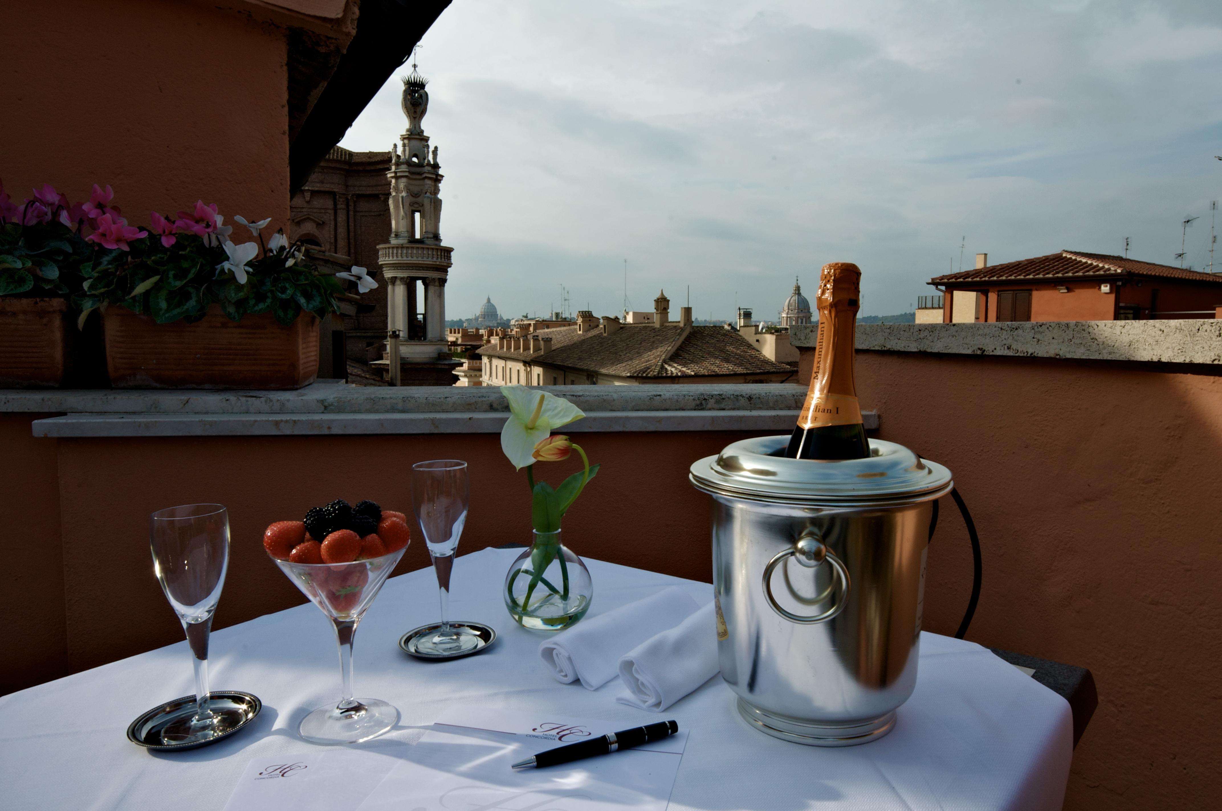 Hotel Concordia Roma Restaurant bilde